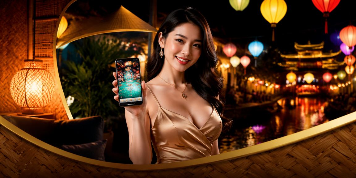 Người dùng Huế sử dụng casino di động với nón lá truyền thống