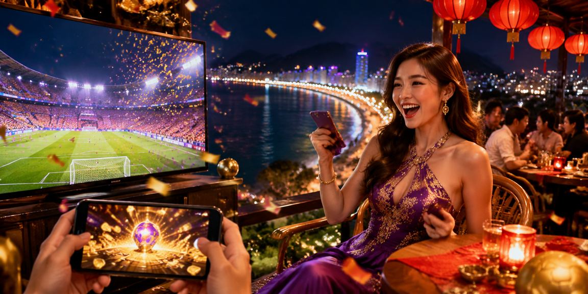 Người chơi cá cược trên điện thoại tại chợ đêm Quy Nhơn